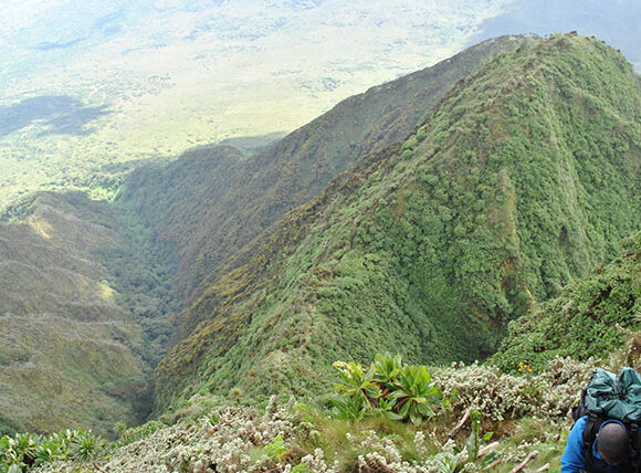 Hiking mountains